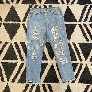 American Eagle Mom Jeans Size 14 Regular
